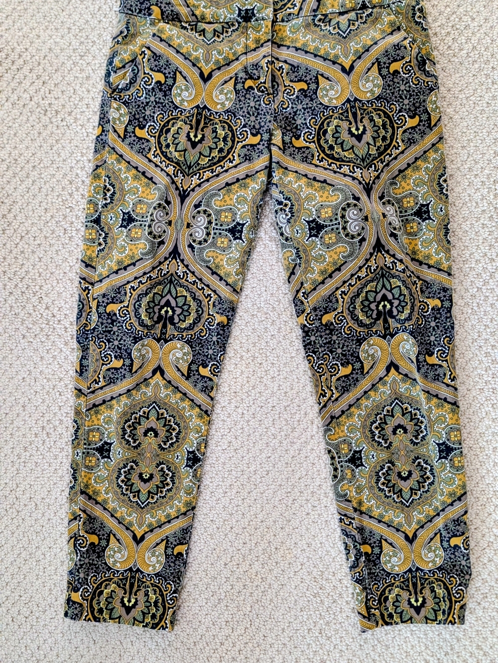 Tommy Hilfiger Patterned Work Ankle Length Pants
